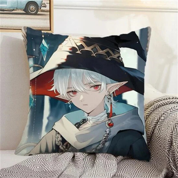 Pillowcase Children of Light Cushion Anime Cover Decorative for Short Plush Sofa