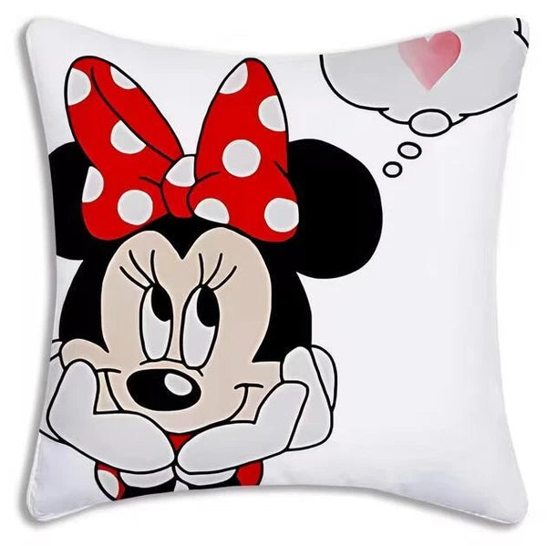 cute Mouse Pillow Covers Cartoon Sofa Decorative Home Printing Cushion Cover