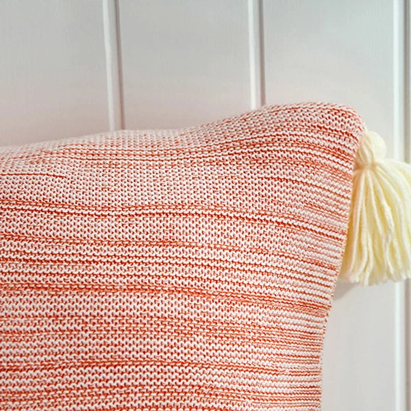 45cm Square Pillowcase Sofa Bed Waist Cushion Cover Tassel Pillow Case Decor 1pc