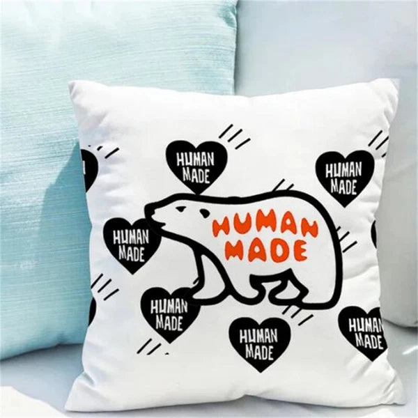 Bed Pillowcases Cushion Human Mades Car Sofa Pillow Cover Print Home Decor