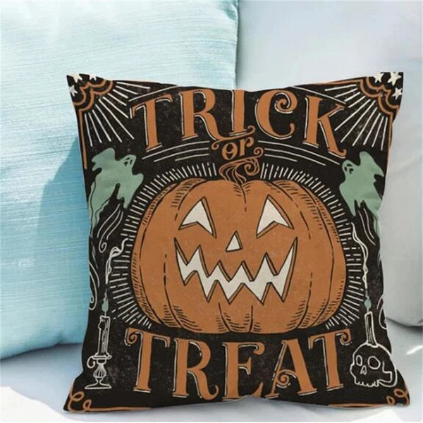 Happy Halloween Pillowcases for Bedroom Cushion Printing of Sofa Cover Car
