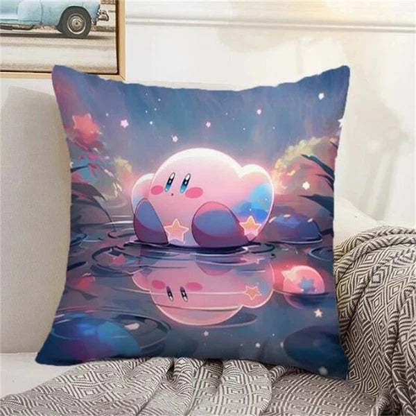 Pillow Covers Short Plush Sofa K-Kirbies Home Decoration for Living Room Cushion