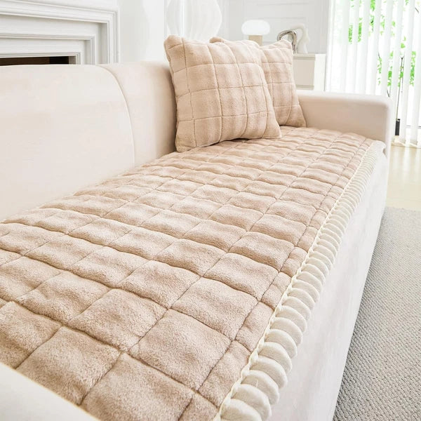 Velvet Couch Covers Sofa Cushion Protector Pets Non Slip Dog Bed Cover Pet Mat