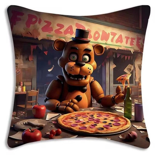 Horror Pillowcase Fnaf Square Cushion Pillow Cover Soft Sofa Car Bed Room Decor