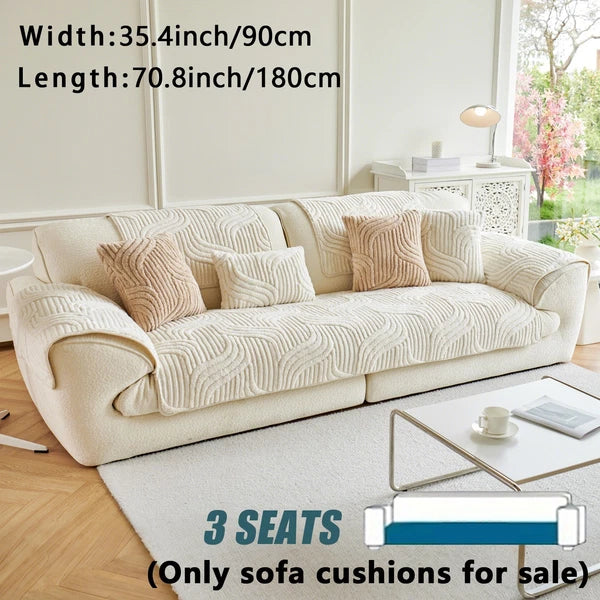 Washable sofa cover, pillowcase, anti-slip decoration for sofa seat cushion
