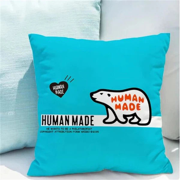 Bed Pillowcases Cushion Human Mades Car Sofa Pillow Cover Print Home Decor