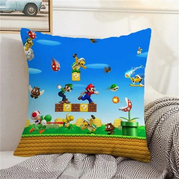 Cushion Cover M-marios Pillow Covers Cushions Sofa Pilow Cases Home Decoration