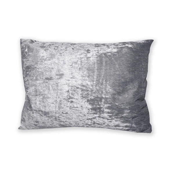 Mv03 Gray Shiny Velvet Sofa Seat Patio Bench Box Cushion Bolster Cover/Runner