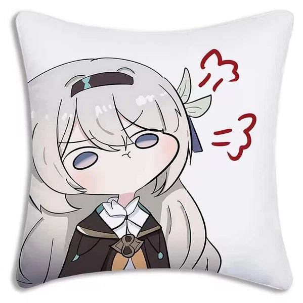 Star Rail Anime Pillow Cover Cartoon Sofa Decorative Home Printing Cushion Cover