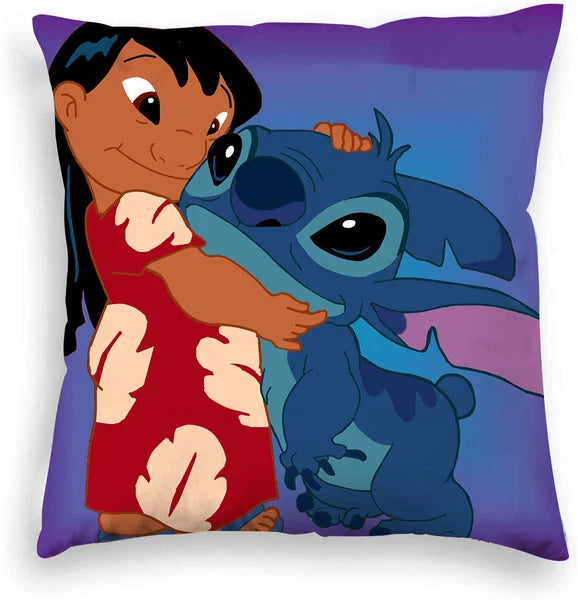 Lilo Stitch 3D Cushion Cover Throw Pillow Case Home Sofa Bed Decor Gift 45*45CM