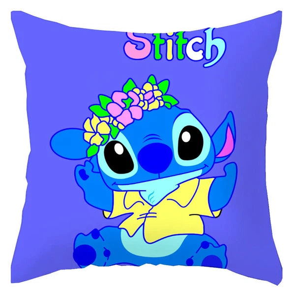 Lilo Stitch 3D Cushion Cover Throw Pillow Case Home Sofa Bed Decor Gift 45*45CM