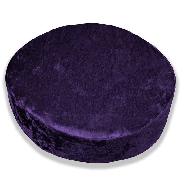 Mv29 Voilet Crush Velvet Sofa Seat Patio Bench Box Cushion Bolster Cover/Runner