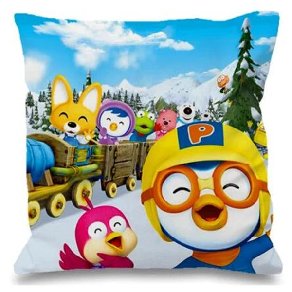 P-pororo Modern Home Products Decorative for Sofa Cushion Cover Pillowcase