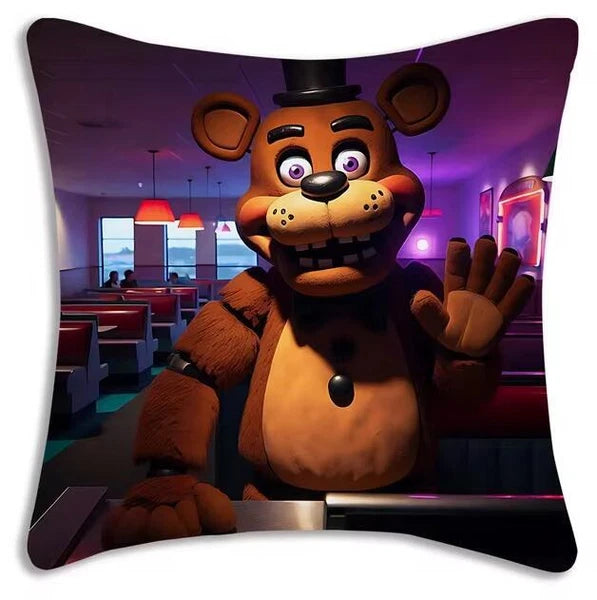 Horror Pillowcase Fnaf Square Cushion Pillow Cover Soft Sofa Car Bed Room Decor