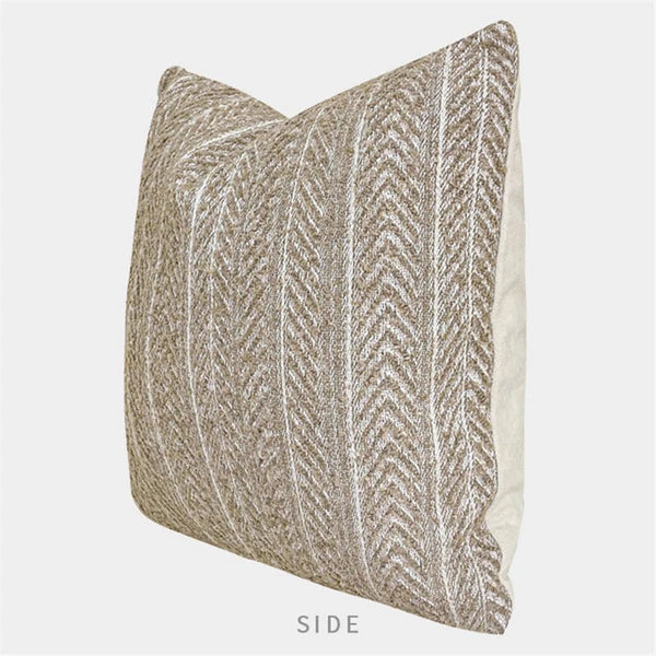 18x18in Modern Wool Blend Fabric Throw Pillow Covers Sofa Bed Cushion Cover Case