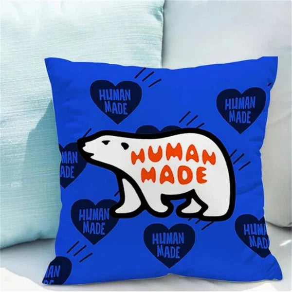 Bed Pillowcases Cushion Human Mades Car Sofa Pillow Cover Print Home Decor