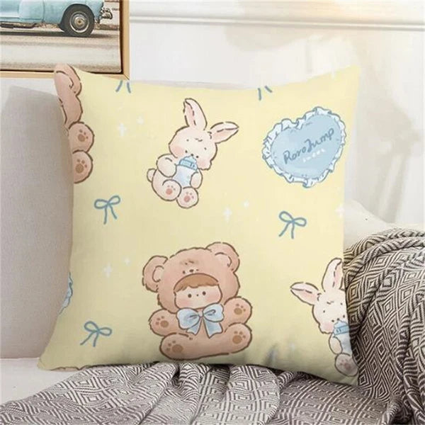 Home Decor Rorojump Pillow Cover Pillowcases for Cushion Covers Sofa Anime