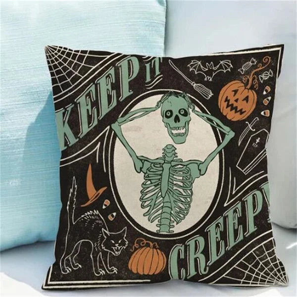 Happy Halloween Pillowcases for Bedroom Cushion Printing of Sofa Cover Car
