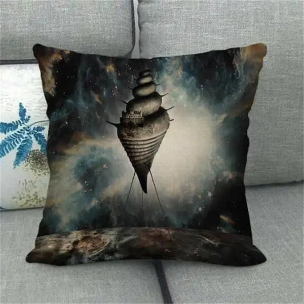 Planet Space Galaxy Planet Pillow Case Home Decorative Cushions for Sofa Room