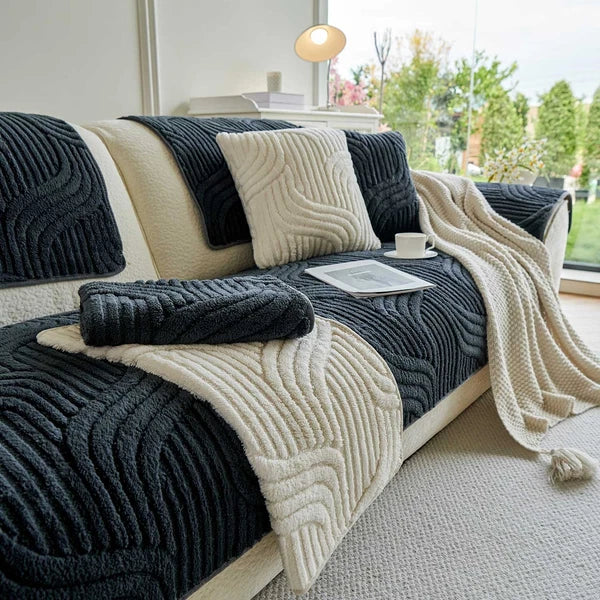 Washable sofa cover, pillowcase, anti-slip decoration for sofa seat cushion
