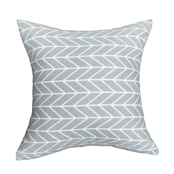 Geometric Cushion Cover Linen Throw Pillow Case Bed Sofa Car Decor 40/45/50cm