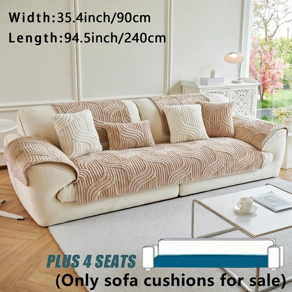 Washable sofa cover, pillowcase, anti-slip decoration for sofa seat cushion