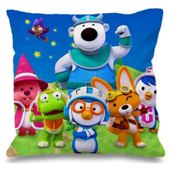 P-pororo Modern Home Products Decorative for Sofa Cushion Cover Pillowcase