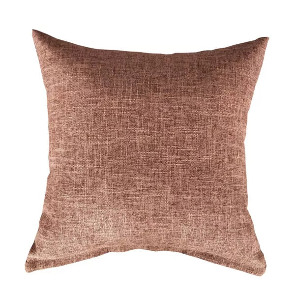 1PC Pillowcase Cushion Cover Throw Waist Pillow Case Cotton Linen Sofa Couch Bed