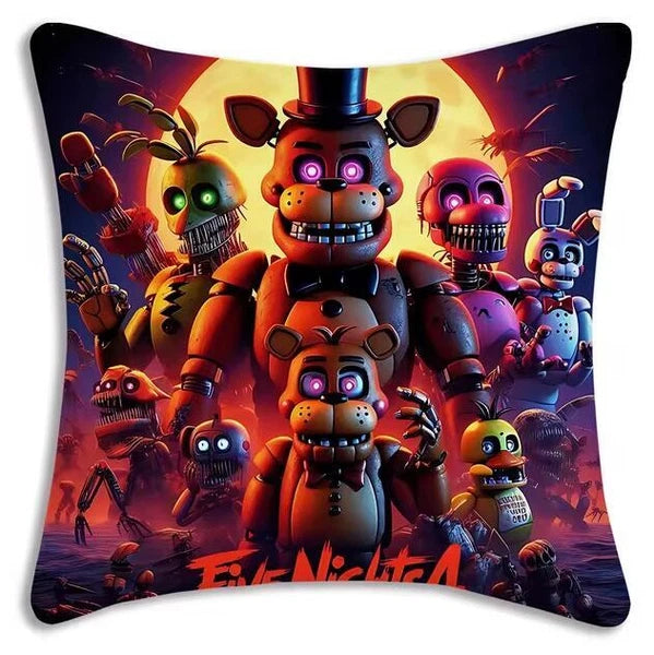 Horror Pillowcase Fnaf Square Cushion Pillow Cover Soft Sofa Car Bed Room Decor
