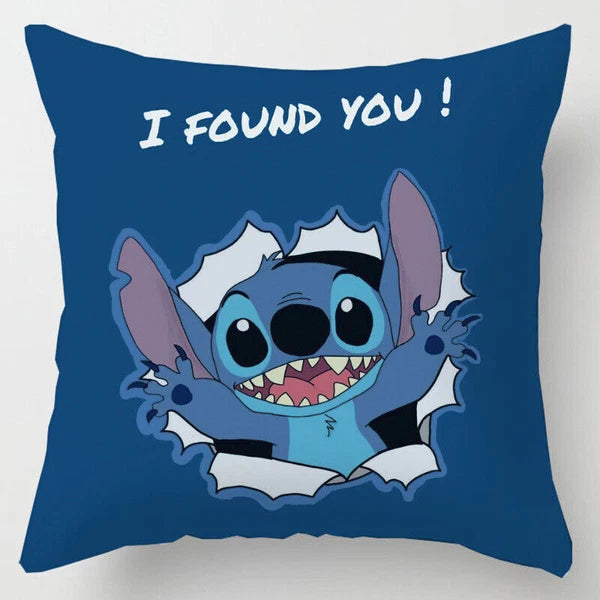 Lilo Stitch 3D Cushion Cover Throw Pillow Case Home Sofa Bed Decor Gift 45*45CM
