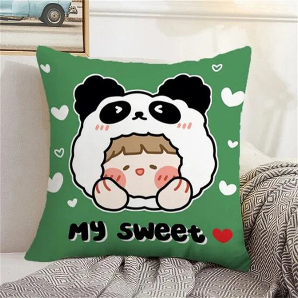Home Decor Rorojump Pillow Cover Pillowcases for Cushion Covers Sofa Anime