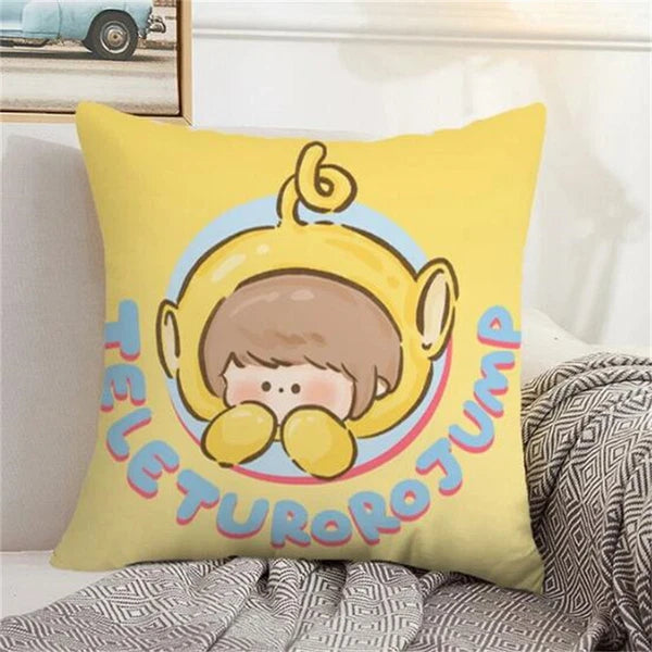 Home Decor Rorojump Pillow Cover Pillowcases for Cushion Covers Sofa Anime