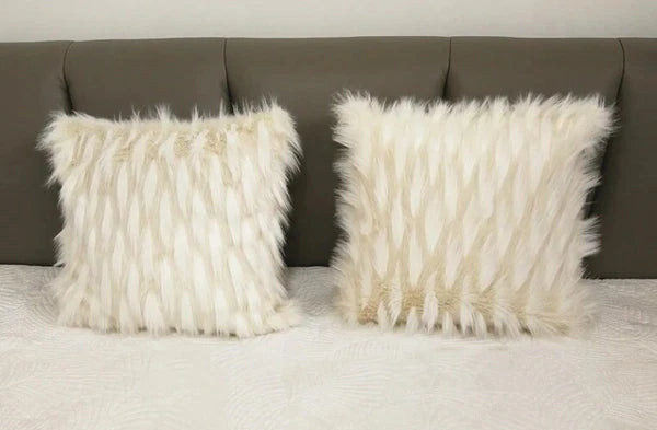 Soft Fur Plush Cushion Cover Luxury Home Decor Pillow Covers Sofa Bed Decorative