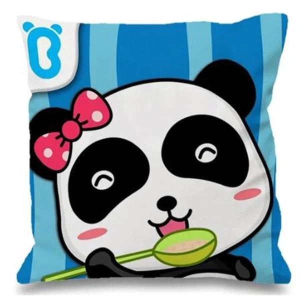 Baby Bus for Sofa Cushions Covers Home Decor Pillowcase Short Plush Bed