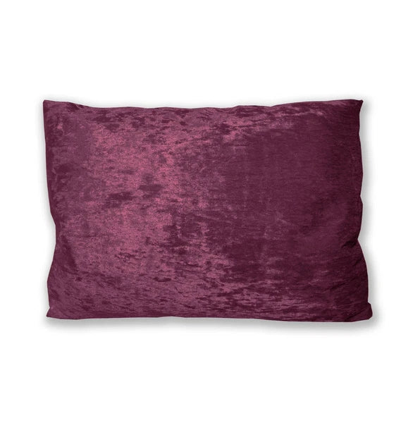 Mv13 Red-purple Crush Velvet Sofa Seat Patio Bench Cushion Bolster Cover/Runner