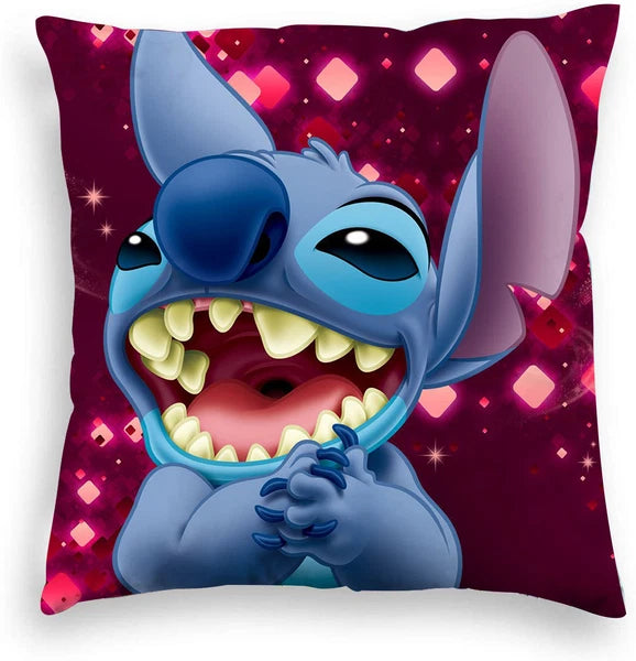 Lilo Stitch 3D Cushion Cover Throw Pillow Case Home Sofa Bed Decor Gift 45*45CM