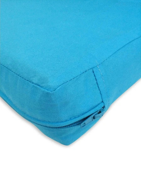 Box Square Shape Cover*100% Pure Cotton bed Soft Fine Cushion Case Custom Size