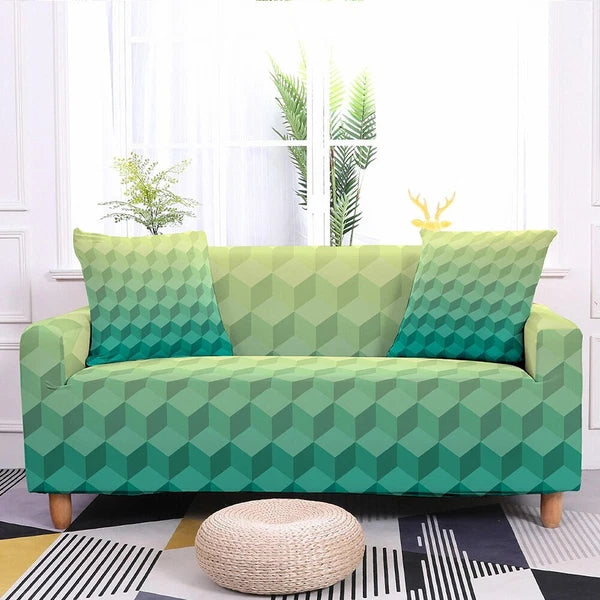 Geometric Printed Elastic Sofa Covers Seater Cover for Living Room Corner