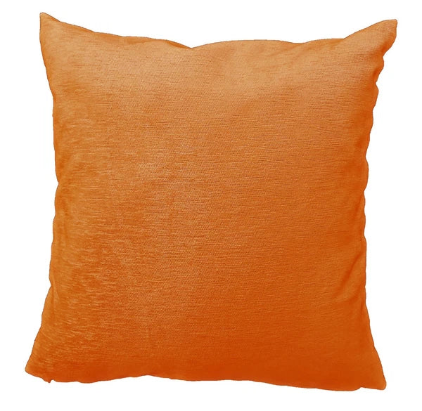 Wn06 Orange Chenille  Sofa Seat Patio Bench Box Cushion Bolster Cover/Runner