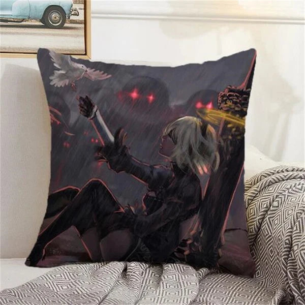 Nier Automata Decorative for Sofa Cushion Cover Home Pillows Covers Pillowcases