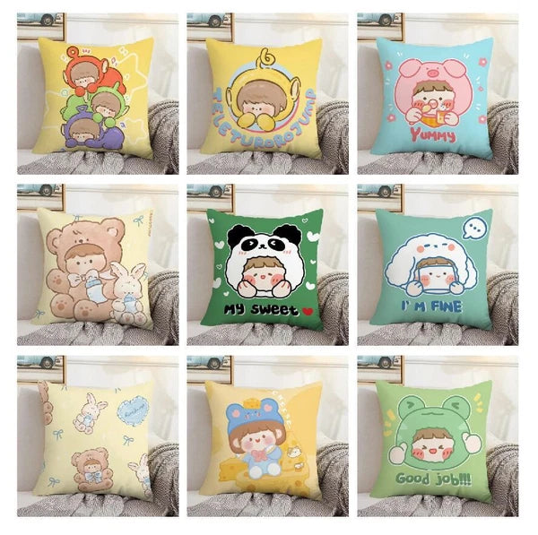 Home Decor Rorojump Pillow Cover Pillowcases for Cushion Covers Sofa Anime
