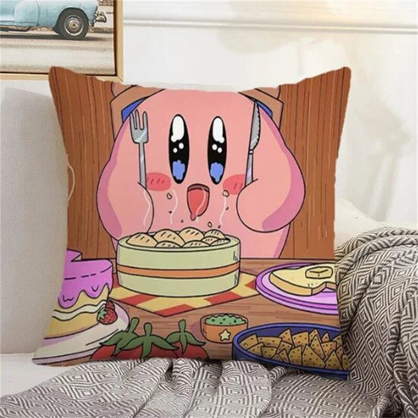 Pillow Covers Short Plush Sofa K-Kirbies Home Decoration for Living Room Cushion