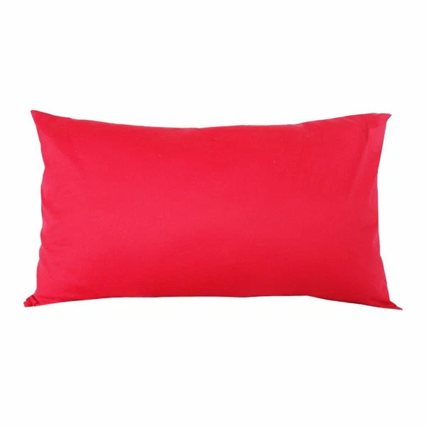 Cotton Pillowcase Twill Plain Long Pillowcase 50x70 Large Size Sofa Bed Cushion