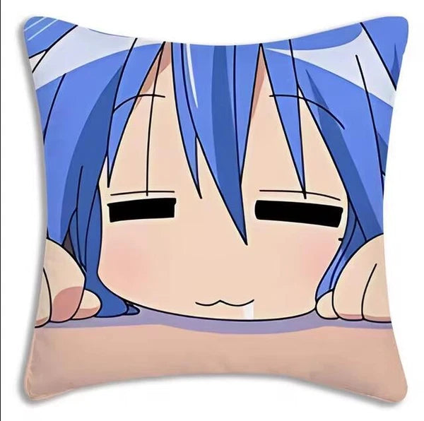 Kawaii Lucky Star Pillow Covers Cartoon Sofa Decor Home Printing Cushion Cover