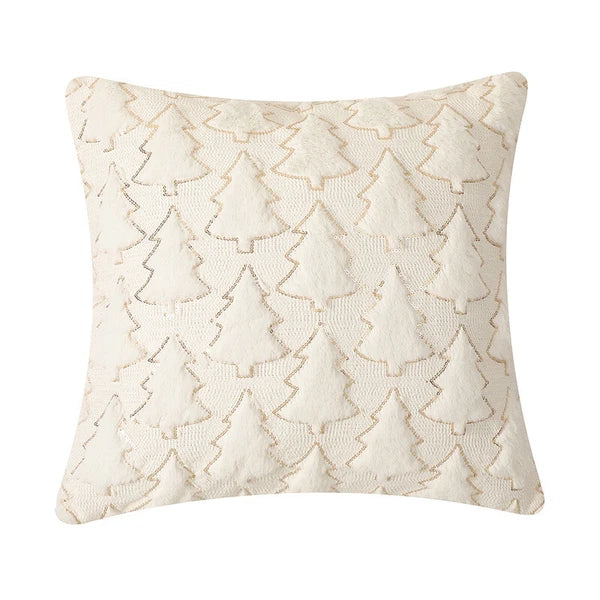 Christmas Tree Throw Pillow Cover Soft Plush Pillowcase Sofa Bed Cushion Decor