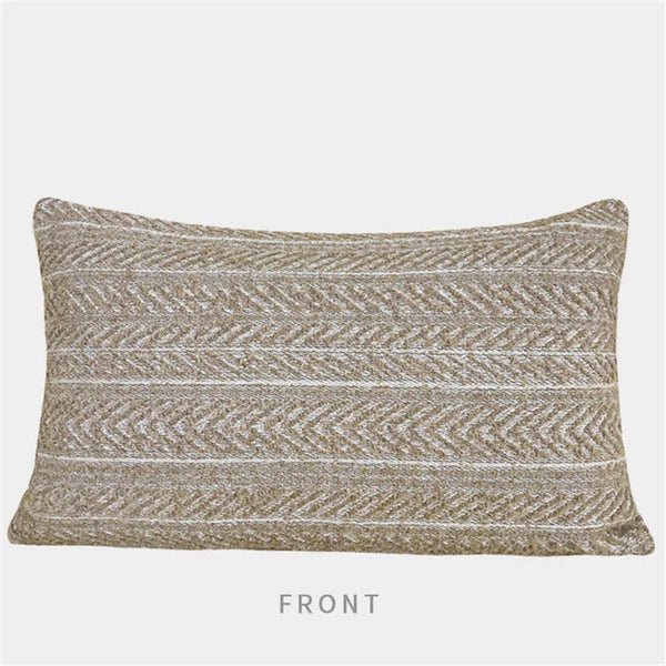 18x18in Modern Wool Blend Fabric Throw Pillow Covers Sofa Bed Cushion Cover Case