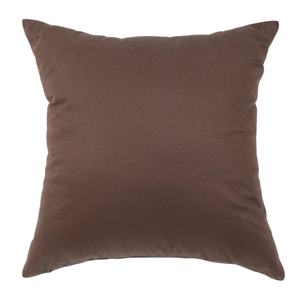Cushion Cover Cotton Blend Sofa Car Office Home Solid Color Large Pillowcase
