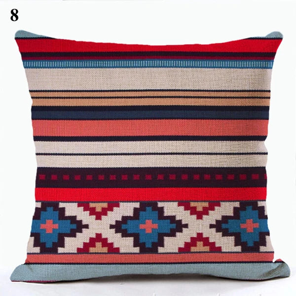 Sofa Bed Printed Pillowcase Ethnic Cushion Cover Throw Pillow Case Home Decor