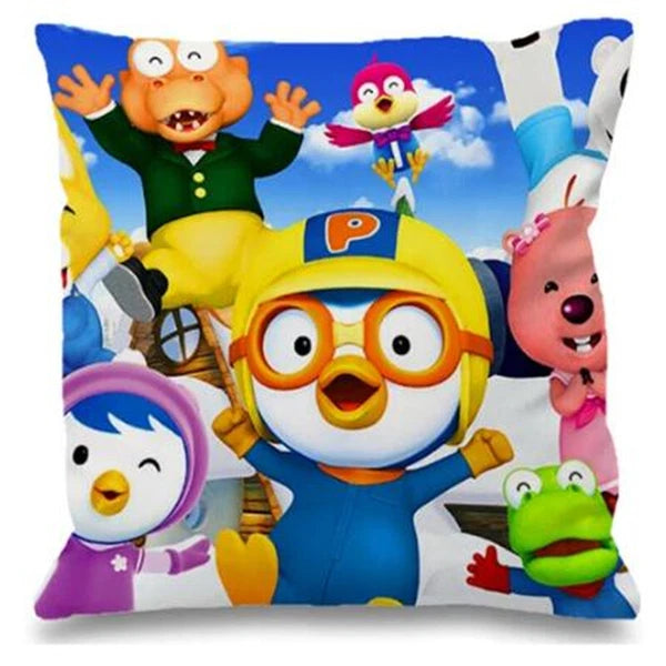 P-pororo Modern Home Products Decorative for Sofa Cushion Cover Pillowcase