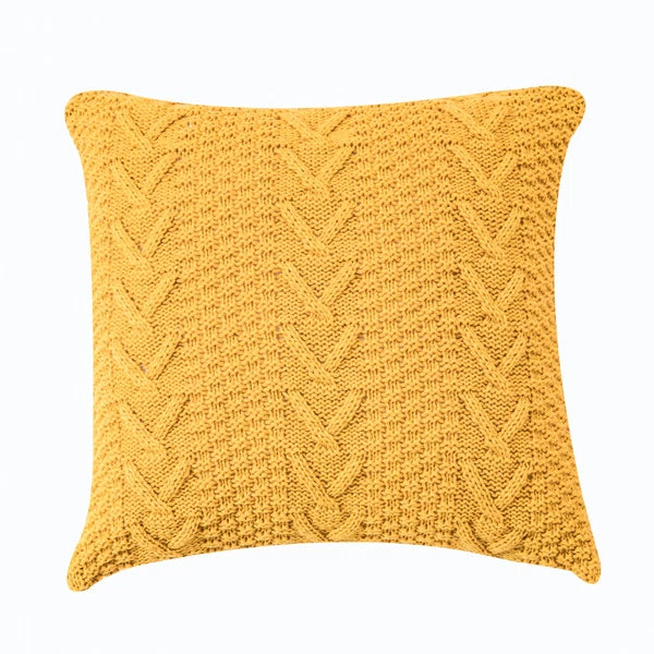 Home Sofa Bed Pillowcase Crochet Knitted Fashion Decor Waist Throw Cushion Cover